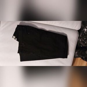 Women's JCrew 8" Toothpick Black Jeans. Size 31.